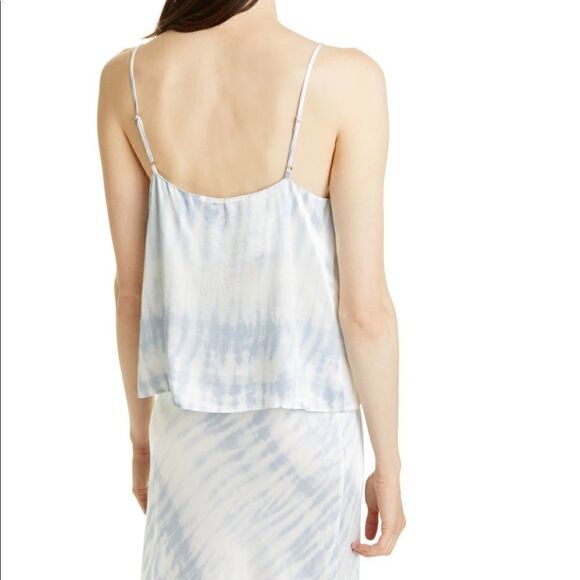 RAILS Paola Camisole Tank Top, Blue/White, Tie‎ Dyed, Size Large,  NWT - Picture 3 of 16
